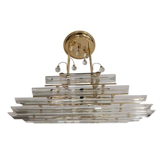 Vintage Ceiling Lamp from Bakalowits & Söhne, 1980s For Sale