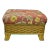 Braxton Culler Woven Bamboo Ottoman For Sale