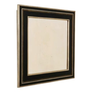 Swedish Grace Mirror in Pewter and Brass by Uno Åhren for Svenskt Tenn, 1930s For Sale