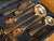 Vintage Bestecke Solingen Gold Plated Flatware - Service for 12 For Sale In Providence - Image 6 of 12