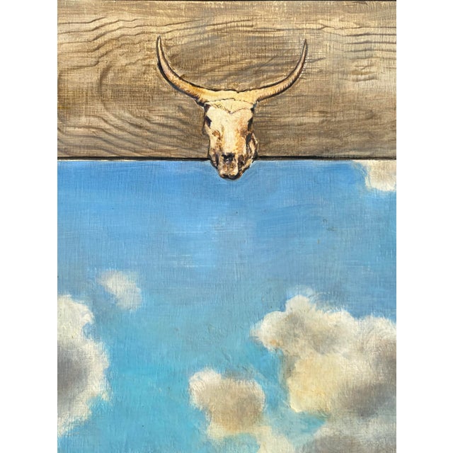 1990s 'Southwestern Mesa' by Millicent Tomkins, Woman Artist, Berkeley, San Francisco Museum of Art For Sale - Image 5 of 8