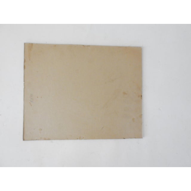 Late 20th Century Tom Keyes Rustic Adobe Farmhouse Painting For Sale - Image 4 of 4