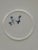 Meissen Porcelain Mid-19th Century Rauenstein "Straw Flower" Blue & White Fluted Porcelain Plate For Sale - Image 4 of 11