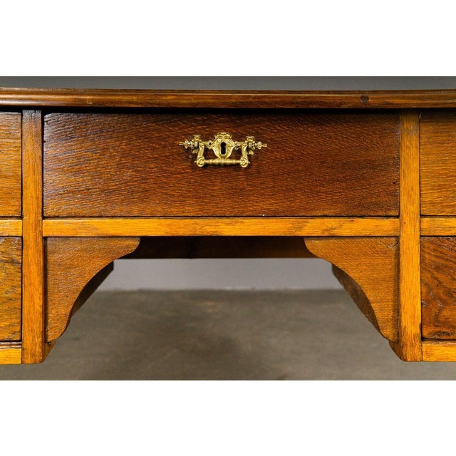 Biedermeier Desk in Oak For Sale - Image 14 of 18