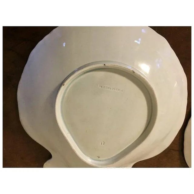 Pink Antique 19th Century Wedgwood Conchology Pearlware Pink Scallop Sea Shell Bowls - a Pair For Sale - Image 8 of 10