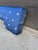 Late 20th Century Vintage French Empire Inspired Napoleonic Bee Navy Window Cornice / Valance For Sale - Image 5 of 9