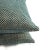 2020s Gp & J Baker Glanville in Teal Pillow Cover - 20" X 20" Teal and Gray Geometric Weave Cushion Case For Sale - Image 5 of 5