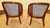 Vintage Hollywood Regency Cane Back Chairs For Sale - Image 6 of 9