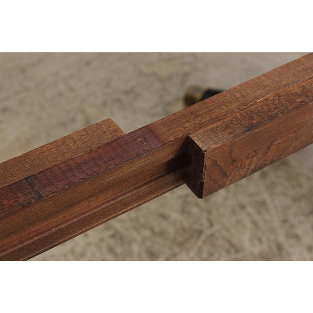 Henkel Harris Model 2235 Mahogany Inlaid Dining Table For Sale - Image 13 of 18