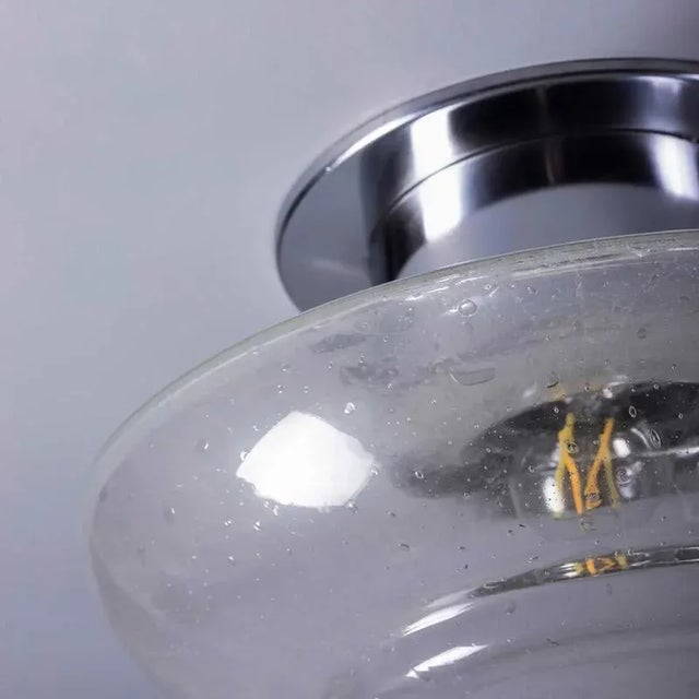 Large Vintage Bullicante Glass Lamp, 2010s For Sale - Image 9 of 10