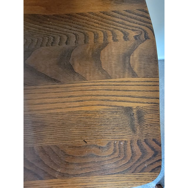 Antique Quarter-Sawn Tiger Oak Dresser With Original Beveled Mirror, C. 1900–1915 For Sale - Image 12 of 18