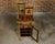 English 1880s Bamboo Small Cabinet with Painted Accents and Single Mirror For Sale - Image 10 of 12