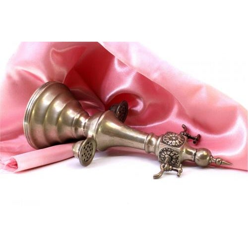 Fountain-Shaped Silver Toothpick Holder with Reliefs For Sale - Image 6 of 8