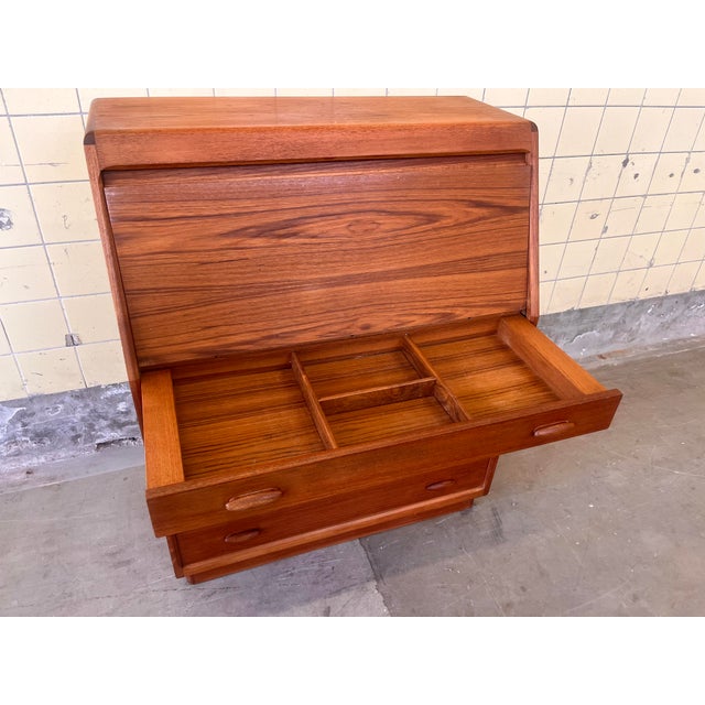 Teak Secretary from Dyrlund, 1960s For Sale - Image 10 of 14