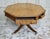 Wood Antique Regency Octagonal English Oak Drum Table, 1810 For Sale - Image 7 of 10