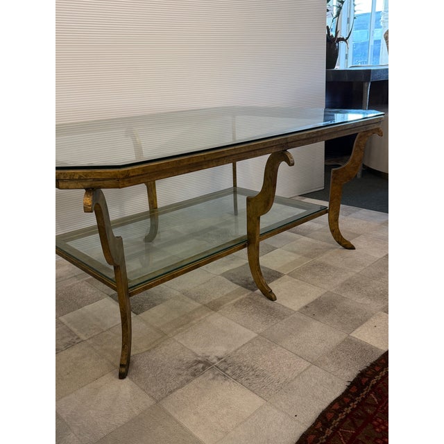 Hollywood Regency Cocktail Table For Sale - Image 11 of 13
