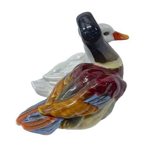 Figurative Antique Herend Intertwined Duck Figurine For Sale - Image 3 of 6