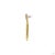 0.87 Carat Round Brilliant Cut White Diamond Yellow Diamond Gold Earrings, Pair For Sale - Image 4 of 9
