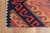 1970s Vintage Handmade Wool Cotton Red Runner Rug For Sale In San Francisco - Image 6 of 11