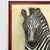 Etiennette Johan, Zebra, 1930s, Mixed Media on Canvas For Sale - Image 4 of 9