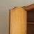 Art Nouveau Wardrobe in Oak with Oval Mirror For Sale - Image 11 of 17