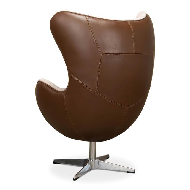 Mid Century Style Egg Chair For Sale - Image 4 of 7