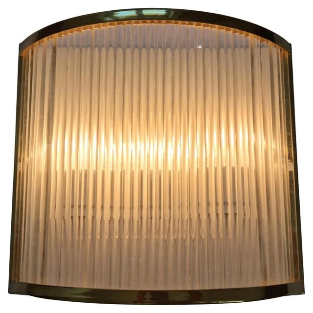 Large Mid-Century Wall Lamp from Doria Leuchten, 1970s For Sale - Image 12 of 12