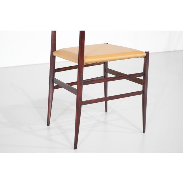 Superleggera Chair in Wood by Gio Ponti for Cassina, Italy, 1960s For Sale - Image 9 of 16