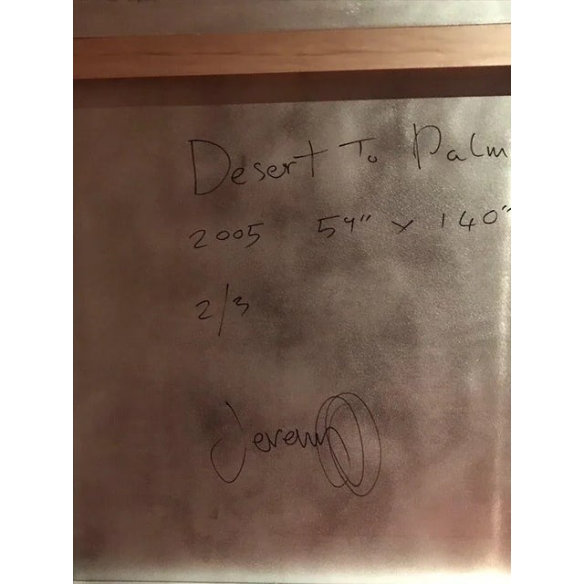 Metal Jeremy Kidd "Desert to Palm" Chromogenic Print, 2/3 For Sale - Image 7 of 7