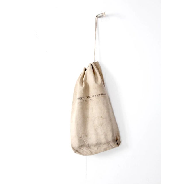 American Vintage Northwestern Telephone Company Bag For Sale - Image 3 of 9