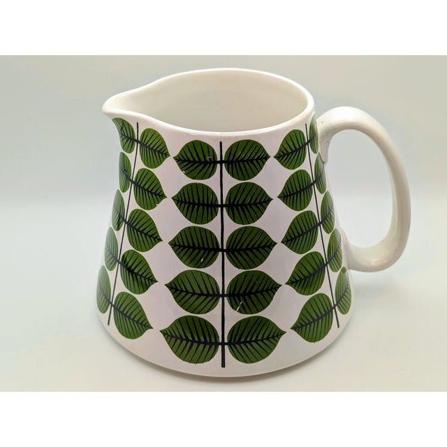 Up for sale is an iconic centerpiece of Scandinavian design: the Large Water Pitcher in the "Berså" (Arbor) pattern,...