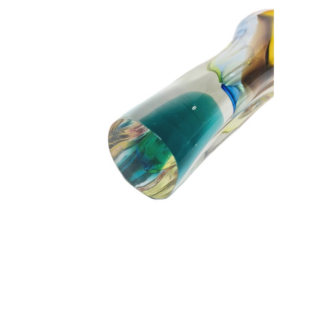 Vase by J. Hospodka for Chribska Glassworks, Czechoslovakia, 1960s For Sale - Image 6 of 17