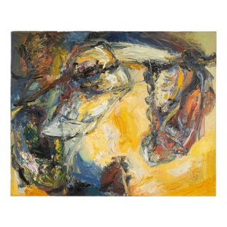 Jörg Schmidt, Asger, 1990s, Oil on Canvas For Sale
