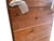 Antique Victorian Gothic Revival Arched Wall Mirror With Wood Rosette Detail For Sale - Image 9 of 9