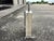 1970s Italian Modern Travertine and Chrome Lamp by Romeo Rega For Sale - Image 9 of 12