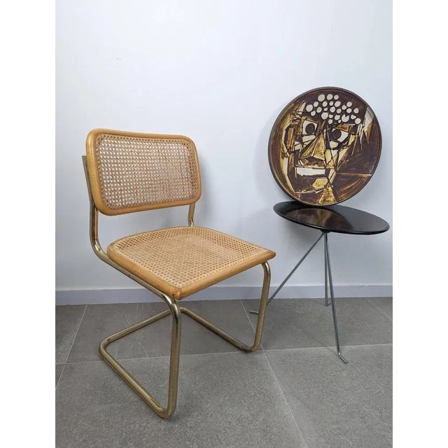 Ceramic Hand-Painted Cubist Dish, 1950s For Sale - Image 7 of 10