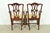 Baker Furniture Style Georgian Carved Mahogany Dining Chairs, Set of Six For Sale - Image 12 of 13