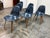 2010s Case Study Furniture Shell Spyder Base Side Chairs, Set of Six For Sale - Image 5 of 12