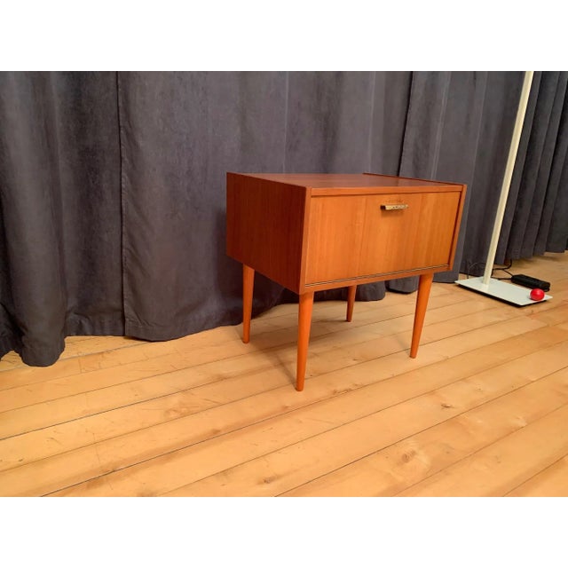 Nightstand from VEB Möbelfabrik, Germany, 1960s For Sale - Image 3 of 12