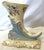Mid 20th Century Porcelain Cornucopia Vases With French Belle Epoque Design- A Pair For Sale - Image 4 of 17