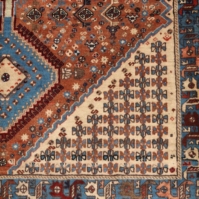 Textile Middle Eastern Jalamè Rug in Wool For Sale - Image 7 of 10
