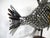 Silver Large Folk Art Flatware Metal Fish Sculpture For Sale - Image 8 of 8