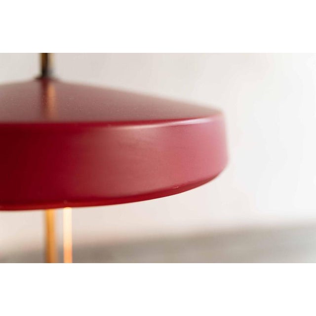 Metal Desk Lamp in the style of Louis Kalff For Sale - Image 7 of 10