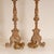 Vintage French Country Lamps Carved Wood a Pair For Sale - Image 10 of 12
