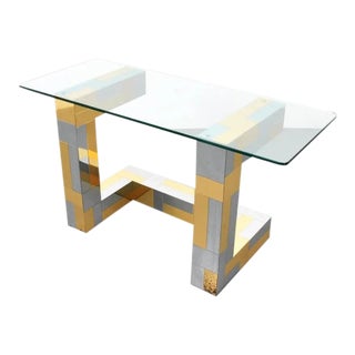 Paul Evans Attributed "Cityscape" Console/Desk For Sale