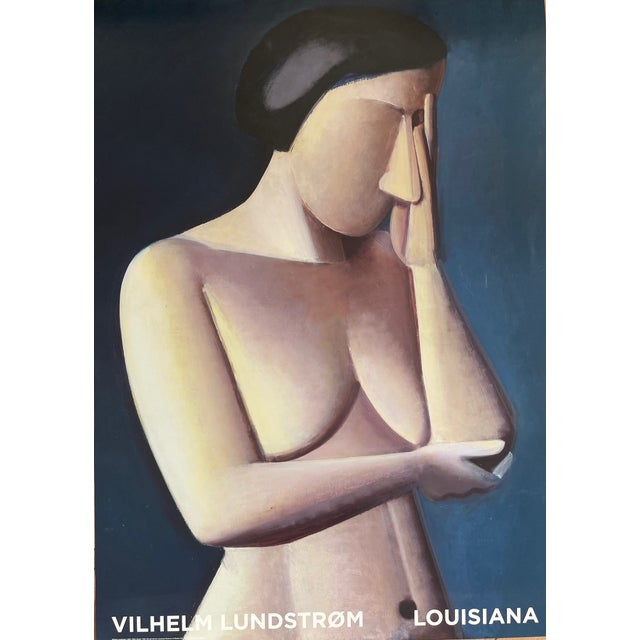 Cubism Vilhelm Lundstrøm (1893-1950), Model, 1930, Luisiana Museum of Modern Art, Donation: Ny Carlsbergfondot, Printed in Denmark For Sale - Image 3 of 9
