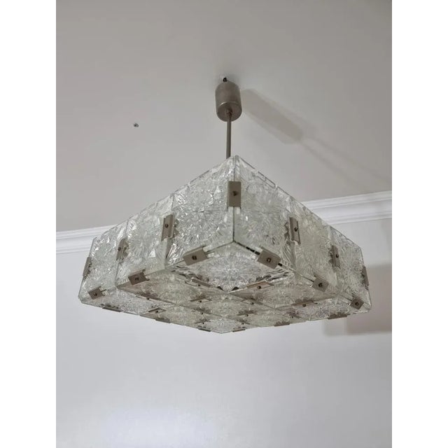 Vintage Chandelier from Kamenicky Senov For Sale - Image 9 of 9