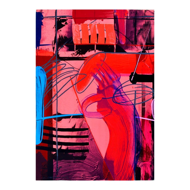 "Barnabas' Voyage State 2" Abstract by Michael Gallagher For Sale