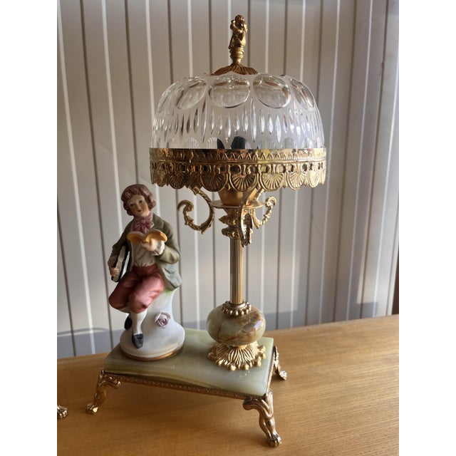 20th Century Ceramic Lamps, Set of 2 For Sale - Image 6 of 11