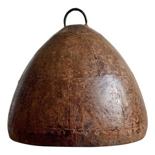Vintage Iron Farmhouse Industrial Pendant Light For Sale